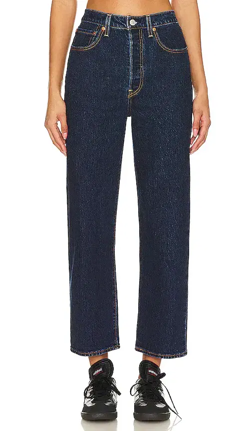 Ribcage Straight Ankle Jeans