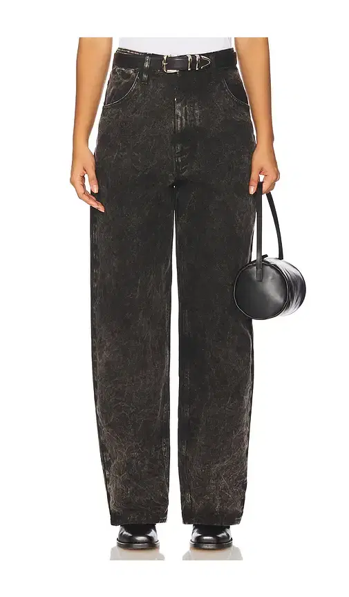 KhrisJoy Elio Dyed Wide Leg Jeans