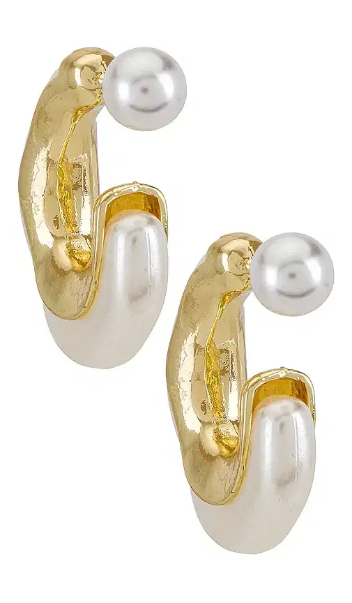8 Other Reasons X REVOLVE Otter Pearl Hoop