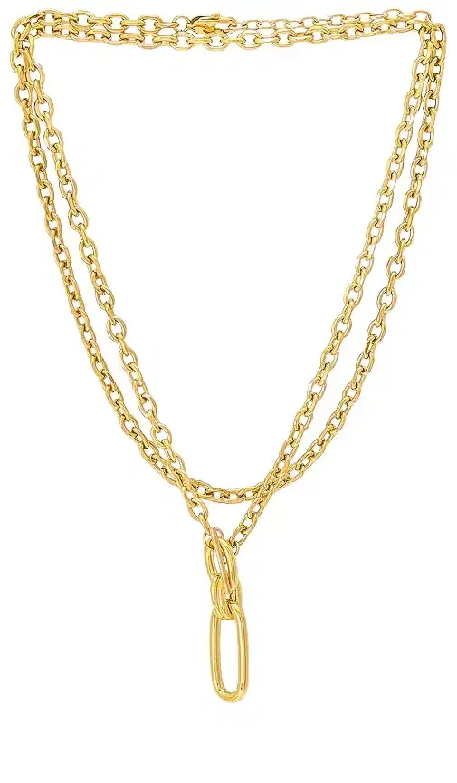 petit moments Carabiner Necklace