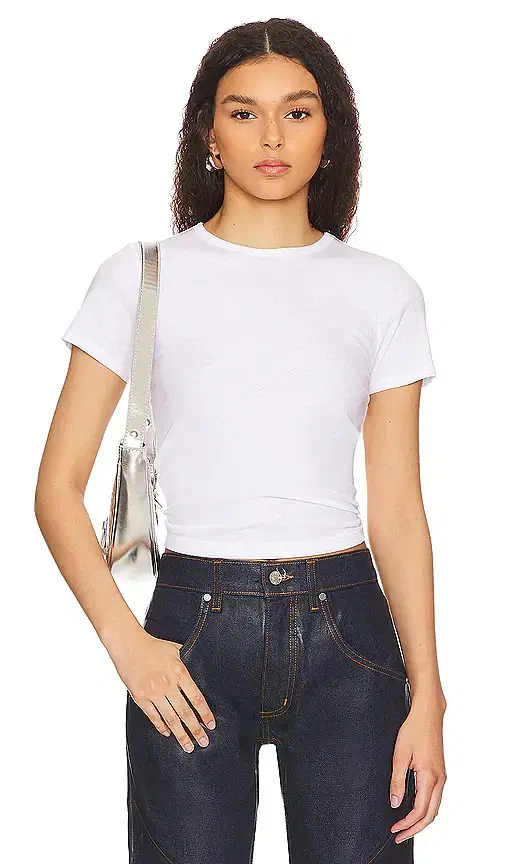 Good American Slim Fitted Tee