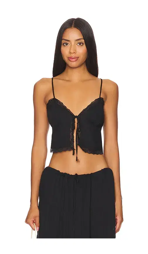 SNDYS Ophelia Tie Up Top