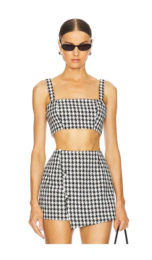 x REVOLVE Tweed Top