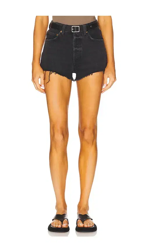 AGOLDE Ridley High Rise Short