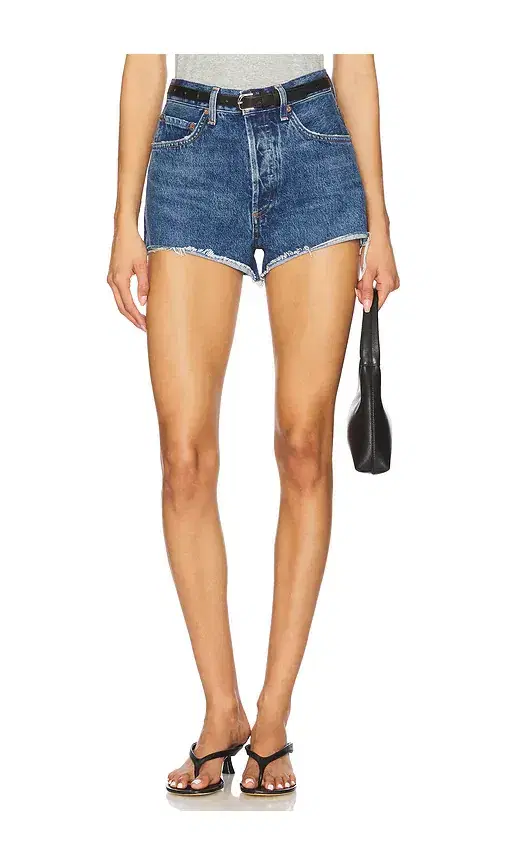 AGOLDE Ridley High Rise Short
