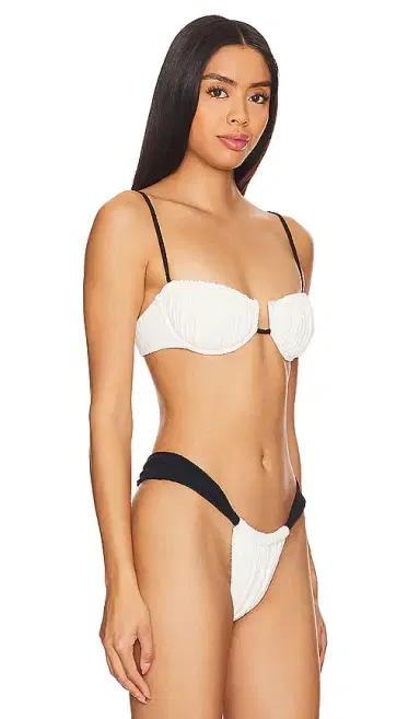 Montce X Olivia Culpo Petal Bikini Top | Thumbnail 2