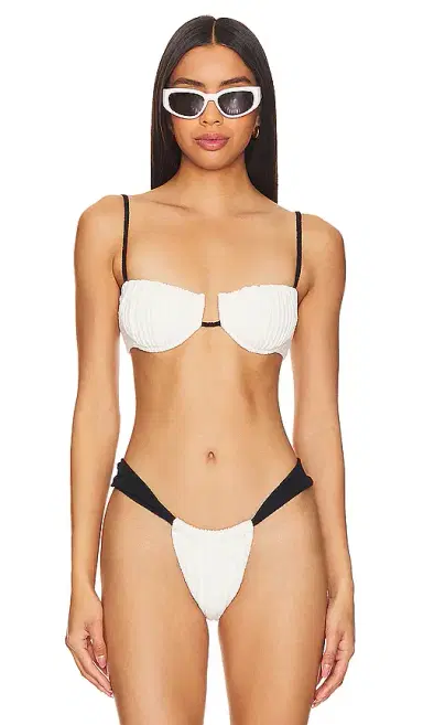 Montce X Olivia Culpo Petal Bikini Top | Thumbnail 1
