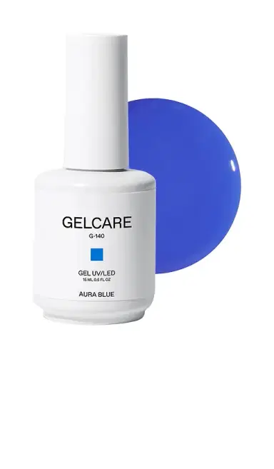 Gelcare Aura Blue Gel Nail Polish | Thumbnail 1 Gelcare Aura Blue Gel Nail Polish | Thumbnail 1