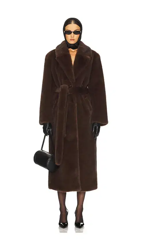 Darelle Darelle Faux Fur Maxi Coat