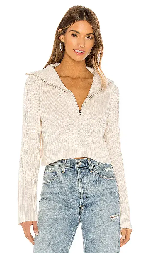 Tularosa Lovelle Zip Up Sweater
