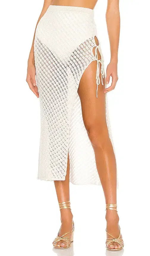 Camila Coelho Offshore Midi Skirt