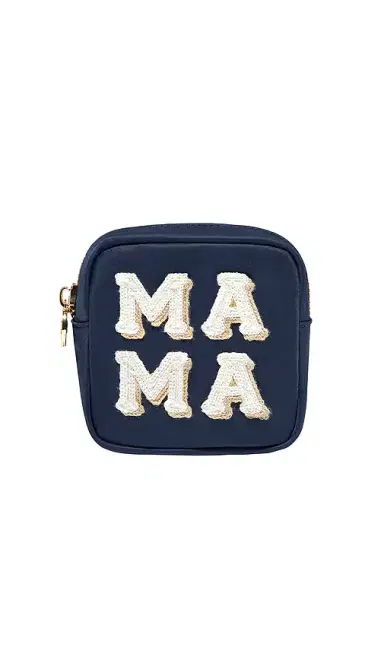 Stoney Clover Lane mama Embroidered Mini Pouch | Thumbnail 1