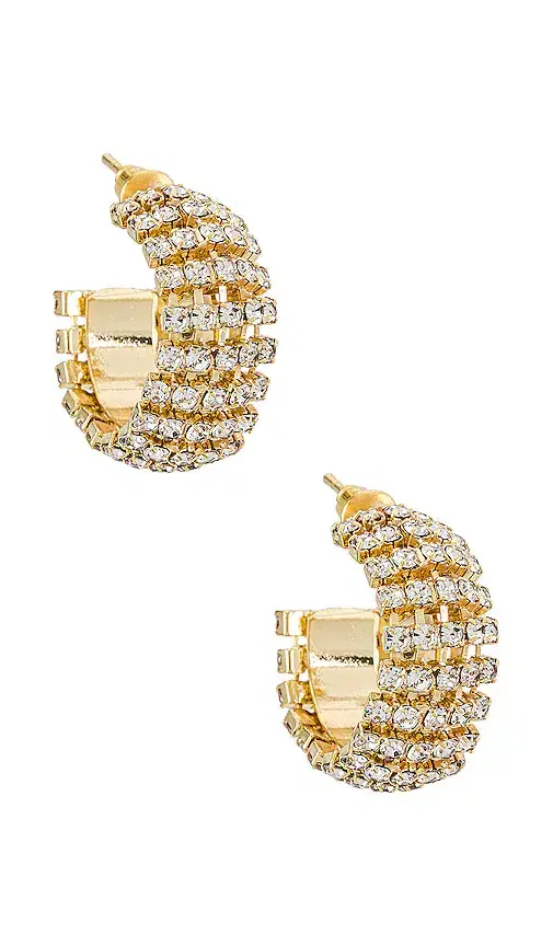 petit moments Glitter Hoops
