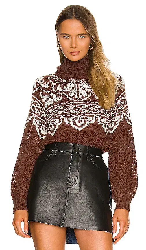 Tularosa Cayleen Fair Isle Sweater