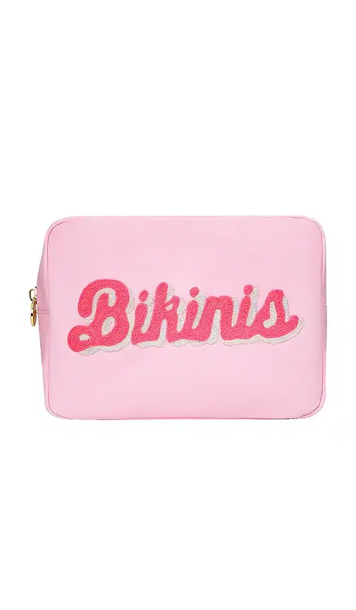 Hand Embroidered Bikinis Large Pouch
