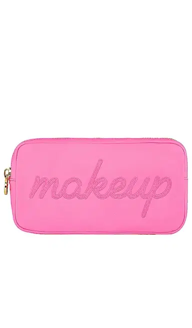 Stoney Clover Lane Bubblegum Makeup Embroidered Small Pouch | Thumbnail 1 Stoney Clover Lane Bubblegum Makeup Embroidered Small Pouch | Thumbnail 1