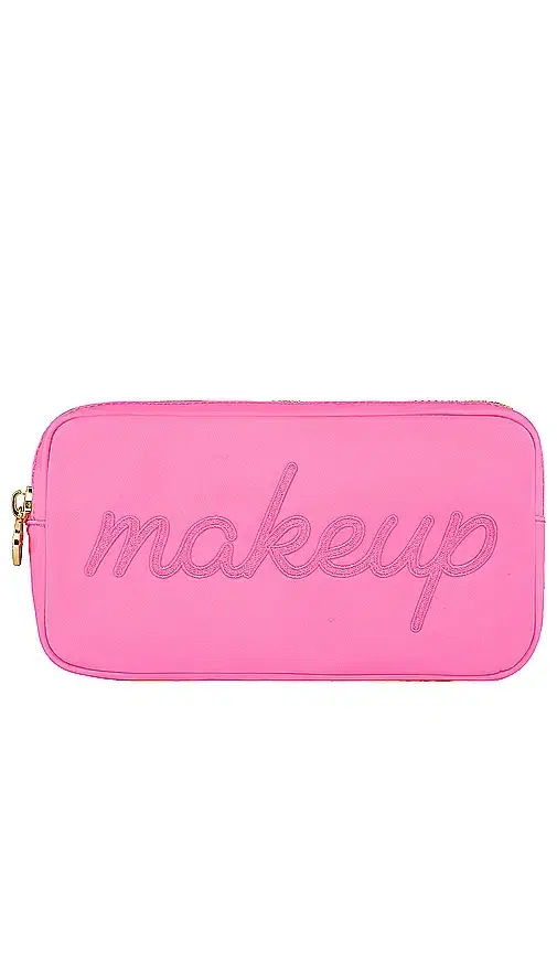 Bubblegum Makeup Embroidered Small Pouch