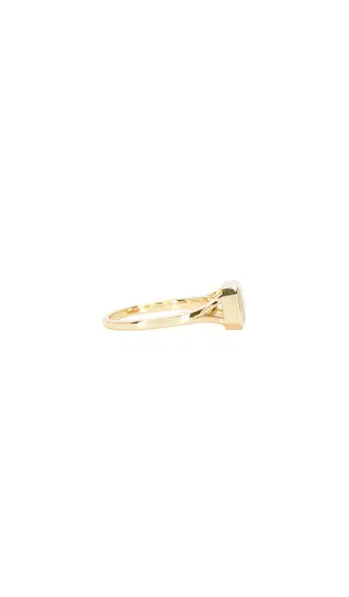 Shashi Emerald Cut Bezel Ring | Thumbnail 2