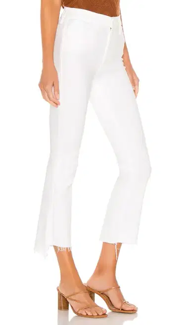 Mother Insider Crop Step Fray Jeans | Thumbnail 2 Mother Insider Crop Step Fray Jeans | Thumbnail 2