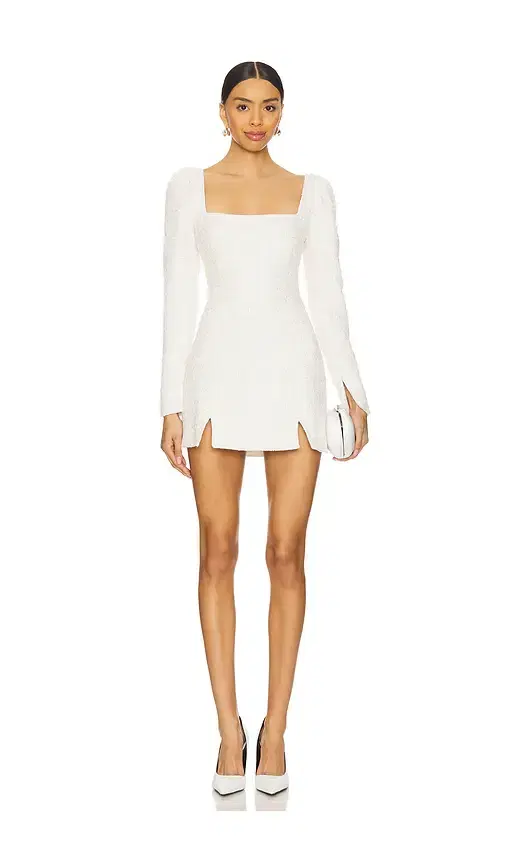 SAU LEE Jenna Tweed Dress