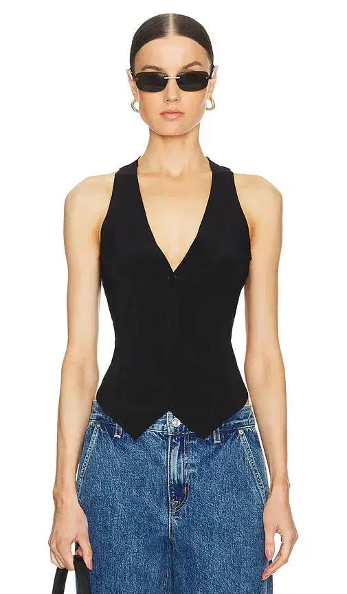 Norma Kamali Simple Vest