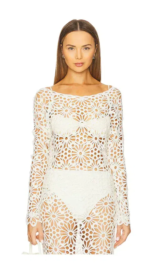 Norma Kamali Off Shoulder Raglan Top