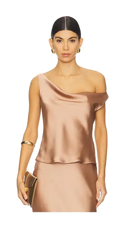 Norma Kamali Maria Drop Shoulder Top