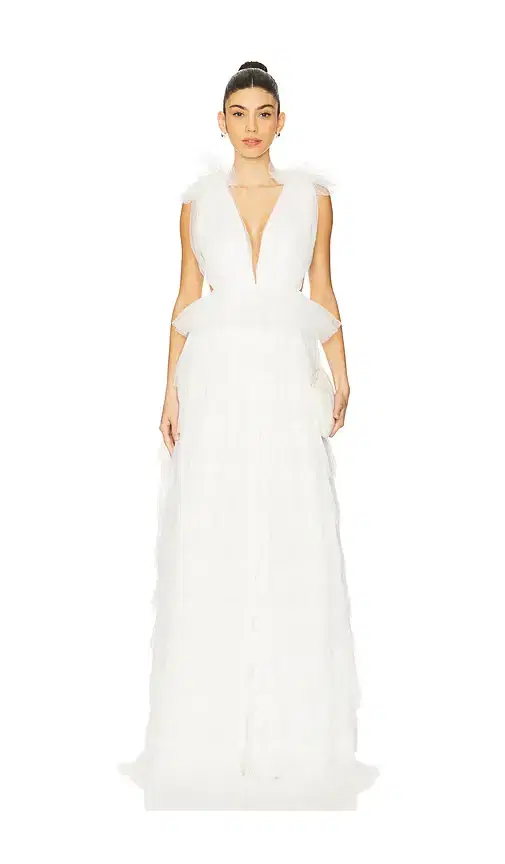 SAU LEE Sabrina Gown
