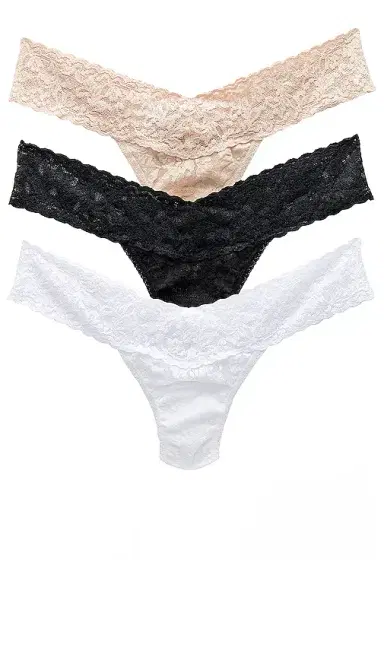 Hanky Panky Low Rise Thong 3 Pack | Thumbnail 1