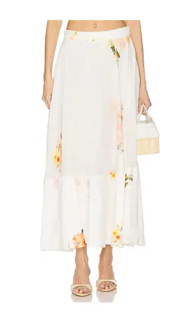 Hemant & Nandita Midi Skirt | Thumbnail 1 Hemant & Nandita Midi Skirt | Thumbnail 1