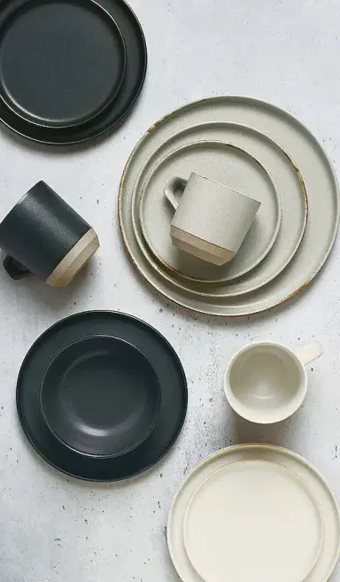 KINTO CLK-151 Ceramic Side Plate Set of 3 | Thumbnail 2