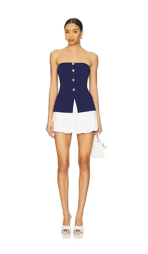 Amanda Uprichard Kourt Skort Romper