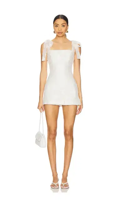Amanda Uprichard Keenan Skort Romper | Thumbnail 1 Amanda Uprichard Keenan Skort Romper | Thumbnail 1