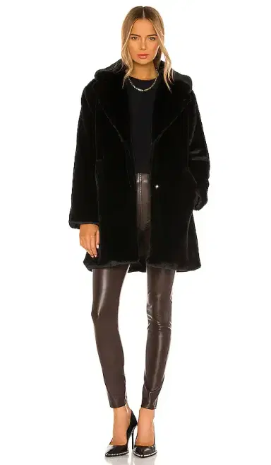 LAMARQUE Linnea Faux Fur Coat | Thumbnail 1