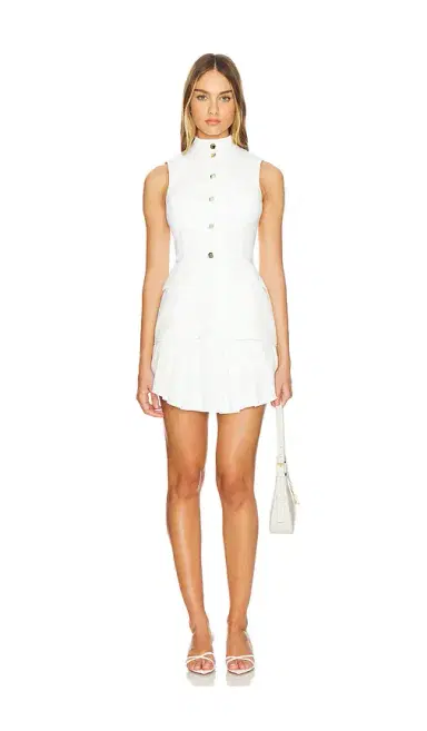 Amanda Uprichard Evelyn Skort Romper | Thumbnail 1