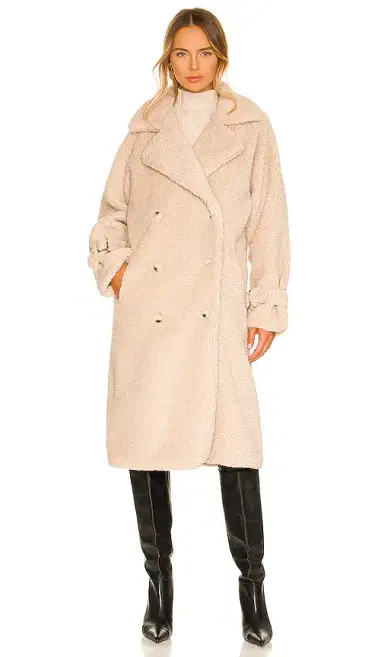 LAMARQUE Malani Faux Fur Coat | Thumbnail 2