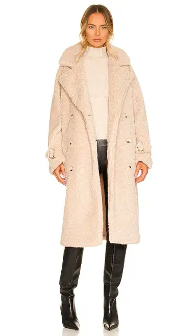 LAMARQUE Malani Faux Fur Coat | Thumbnail 1