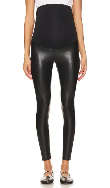Commando Faux Leather Maternity Legging | Thumbnail 2 Commando Faux Leather Maternity Legging | Thumbnail 2