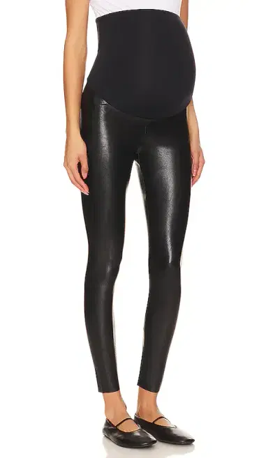 Commando Faux Leather Maternity Legging | Thumbnail 1 Commando Faux Leather Maternity Legging | Thumbnail 1