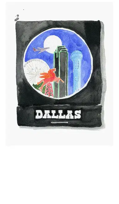 Furbish Studio 5x7 Dallas Print | Thumbnail 1 Furbish Studio 5x7 Dallas Print | Thumbnail 1