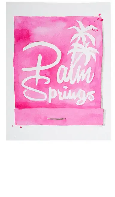 Furbish Studio 5x7 Palm Springs Print | Thumbnail 1 Furbish Studio 5x7 Palm Springs Print | Thumbnail 1