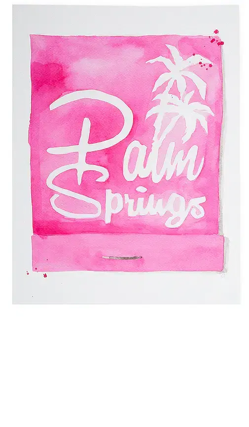 Furbish Studio 5x7 Palm Springs Print