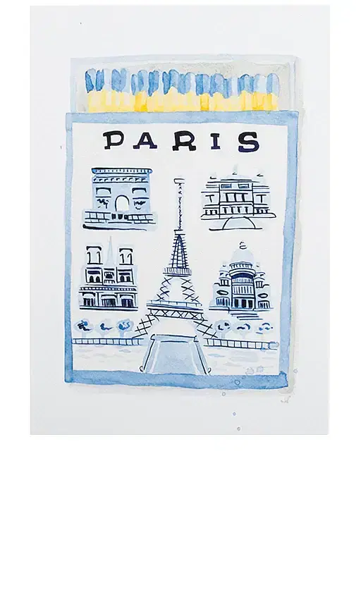 5x7 Paris Print