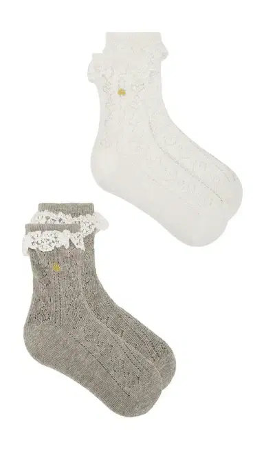 Lele Sadoughi Set Of 2 Heather Socks | Thumbnail 2 Lele Sadoughi Set Of 2 Heather Socks | Thumbnail 2