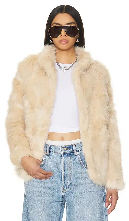 Bada Bing Faux Fur Coat Bada Bing Faux Fur Coat