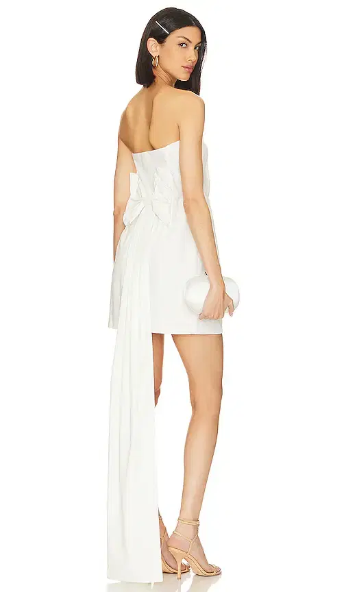 Amanda Uprichard X Revolve Kerry Bow Dress
