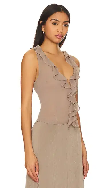 LIONESS Rose Ruffle Top | Thumbnail 2 LIONESS Rose Ruffle Top | Thumbnail 2