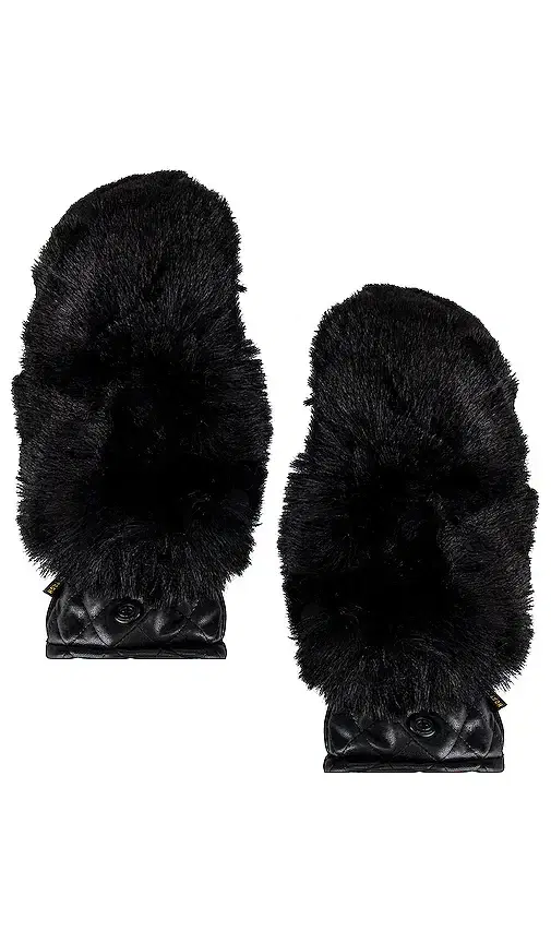 Hill Faux Fur Mittens Hill Faux Fur Mittens