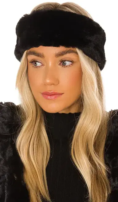 Apparis Eleni Faux Fur Headband | Thumbnail 1