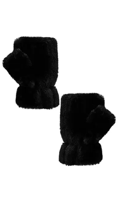 Apparis Ariel Faux Fur Mittens | Thumbnail 2